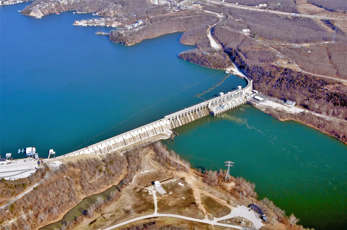 Bagnell Dam and Lake of the Ozarks
